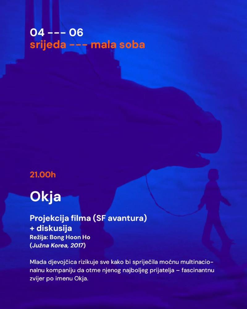 DKC Incel: Projekcija filma "Okja"