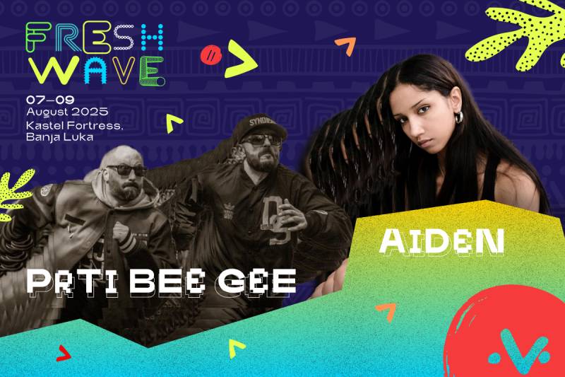 "Freshwave 2025" najavljuje nova imena: Aiden i "Prti Bee Gee" stižu na tvrđavu Kastel!