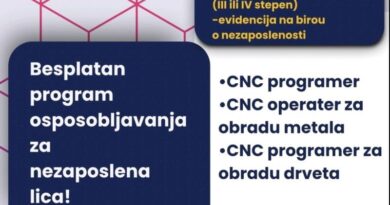 Centar za obrazovanje odraslih: Prijave za besplatan program osposobljavanja za nezaposlena lica