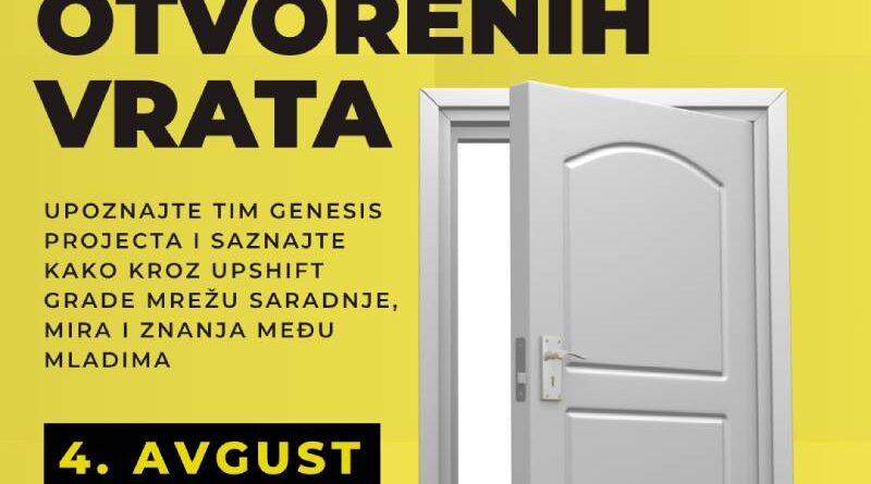 Genesis Project: Dani otvorenih vrata
