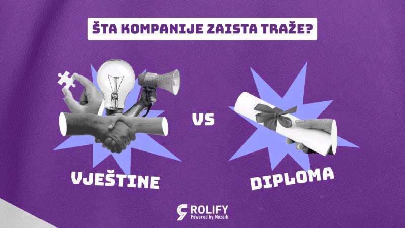 Diploma je početak, vještine vode do cilja na tržištu rada