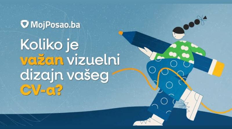 Koliko je važan vizuelni dizajn vašeg CV-a?