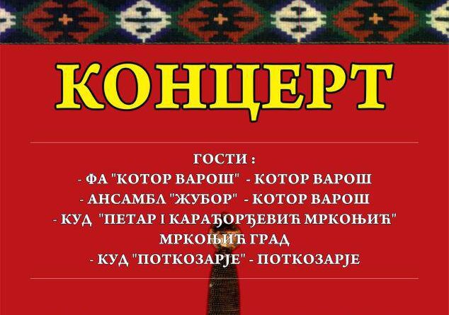 Koncert KUD-a „Srpski vitezovi“ u nedjelju u amfiteatru manastira Gomionica