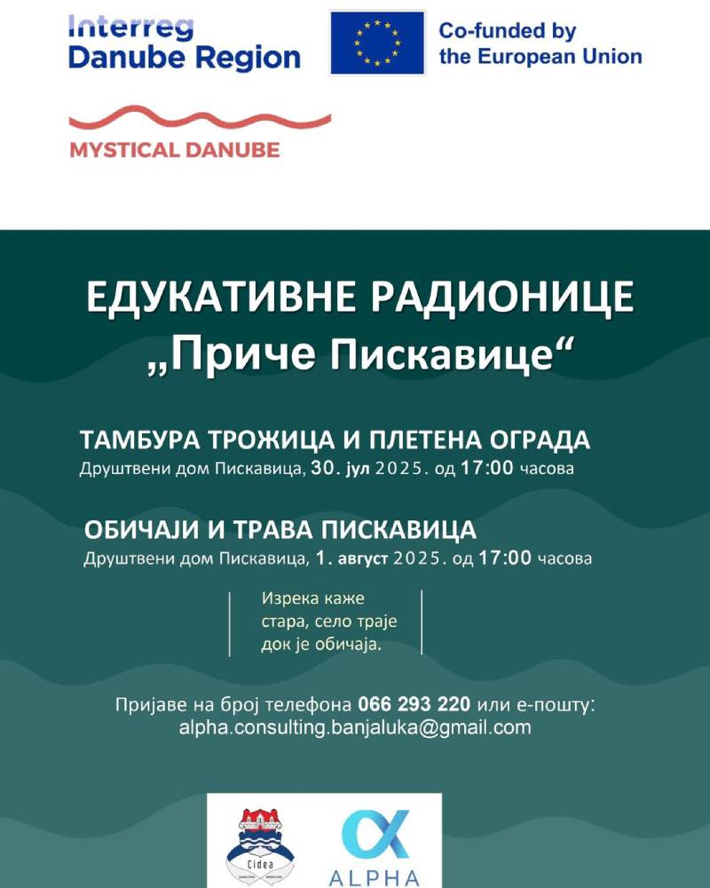 Edukativne radionice "Priče Piskavice"