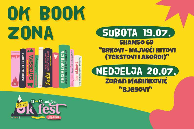 ROCK ‘N’ ROLL na papiru: OK Book zona donosi priče sa bine