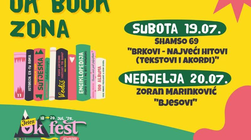 ROCK ‘N’ ROLL na papiru: OK Book zona donosi priče sa bine