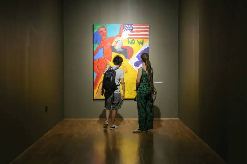 Stručno vođenje kroz izložbu "Furija slikanja"