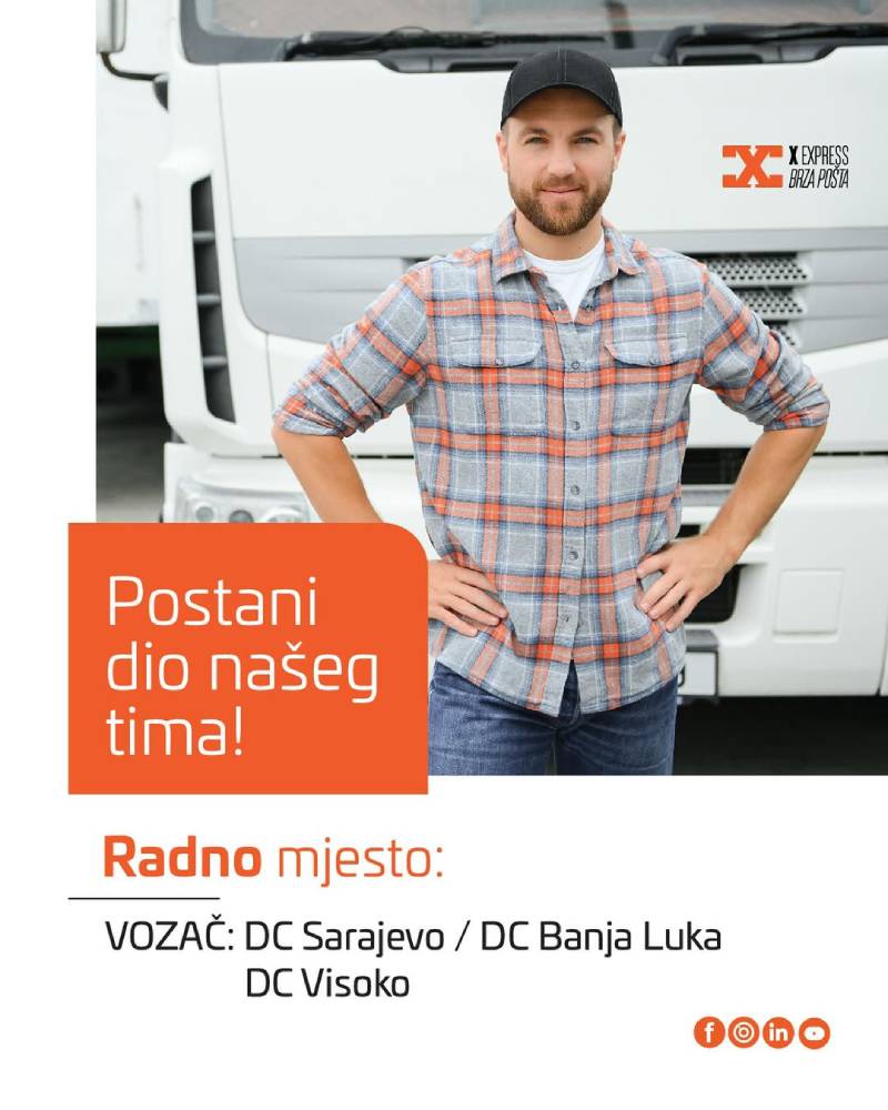 X Express zapošljava