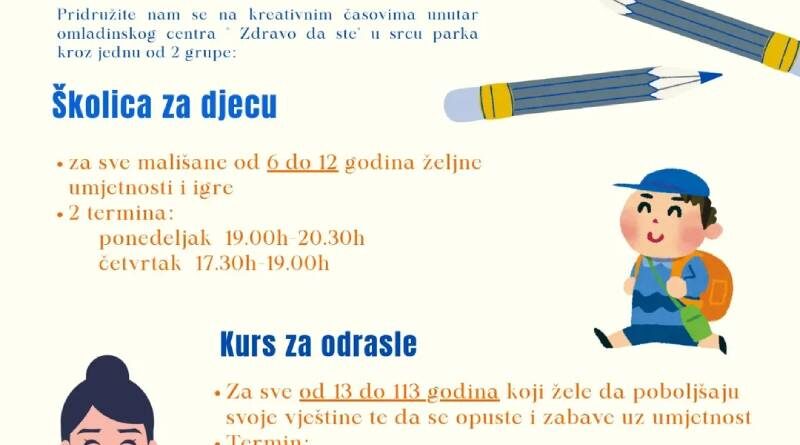 Kurs crtanja i slikanja