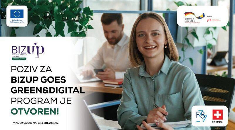 BizUp Goes Green & Digital – podrška ženama u biznisu