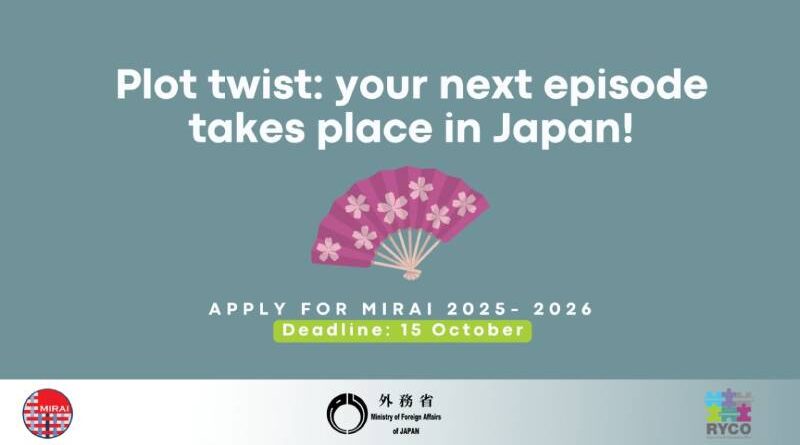Call for Applications 2025/2026: Western Balkans Meet Japan – A Bridge into the Future