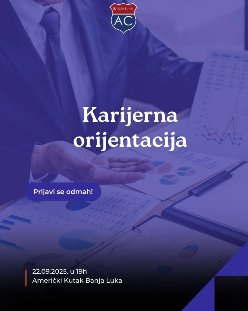 Karijerna orijentacija za srednjoškolce i studente