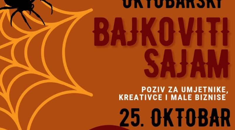 Konkurs za Oktobarski Bajkoviti Sajam