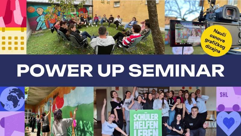 MOOC Power Up seminar – Osnove komunikacije i grafičkog dizajna za omladinske organizacije