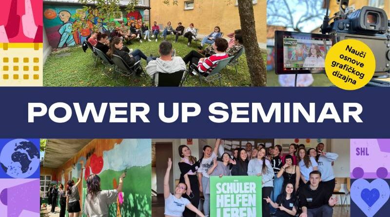 MOOC Power Up seminar – Osnove komunikacije i grafičkog dizajna za omladinske organizacije