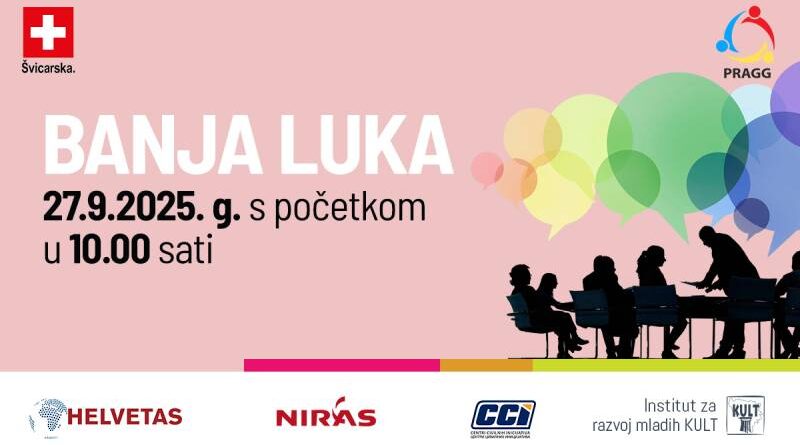 Otvoren poziv za prijave: Aktivni građani Banjaluke – snaga lokalne zajednice!