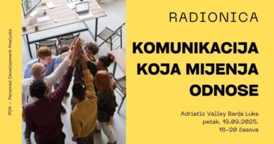 Radionica: Komunikacija koja menja odnose