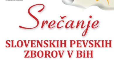 Susreti slovenačkih horova 4. oktobra u Domu omladine