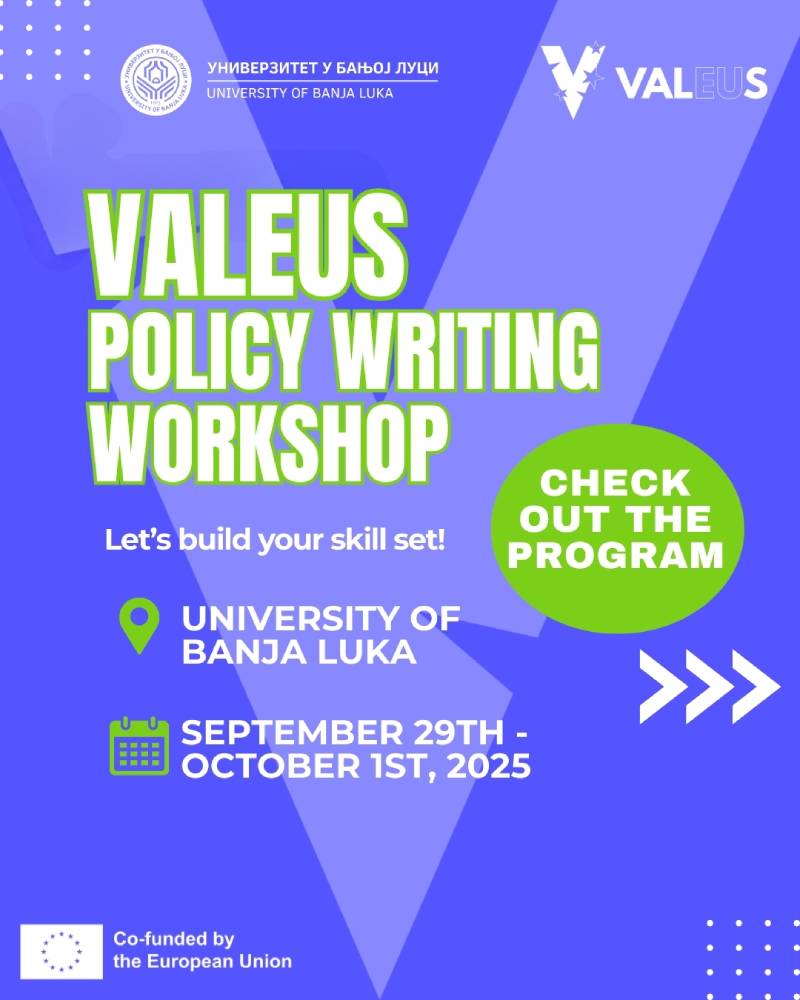 ValEUs Policy Writing Workshop