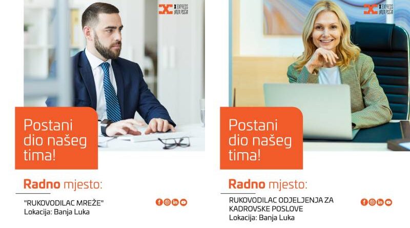 X express zapošljava