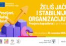 Želiš jaču i stabilniju organizaciju? Javni poziv za procjenu kapaciteta je otvoren