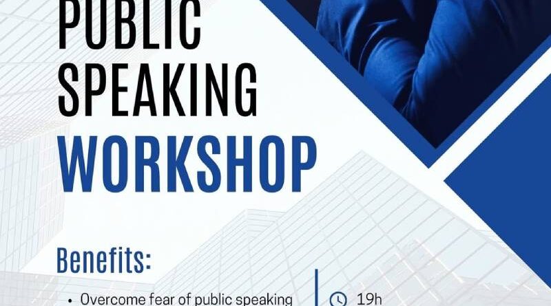 Public speaking workshop