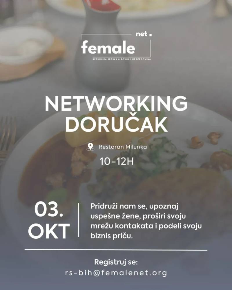 female.net Networking doručak