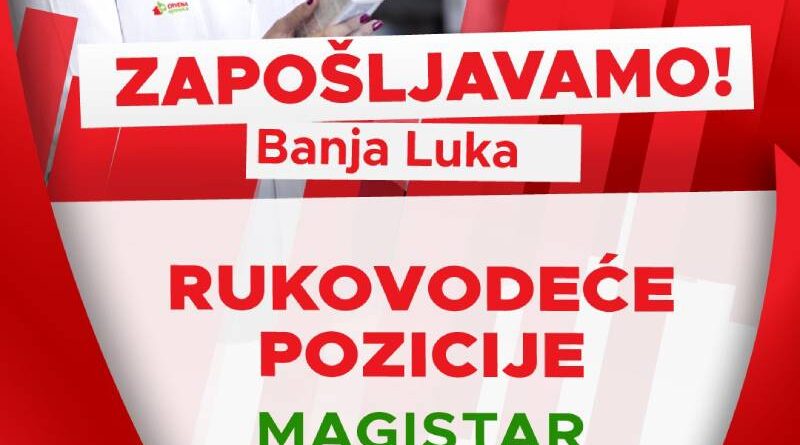 Crvena apoteka zapošljava