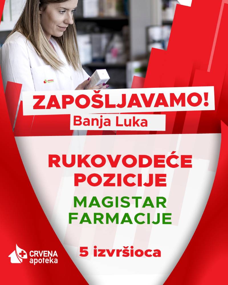Crvena apoteka zapošljava