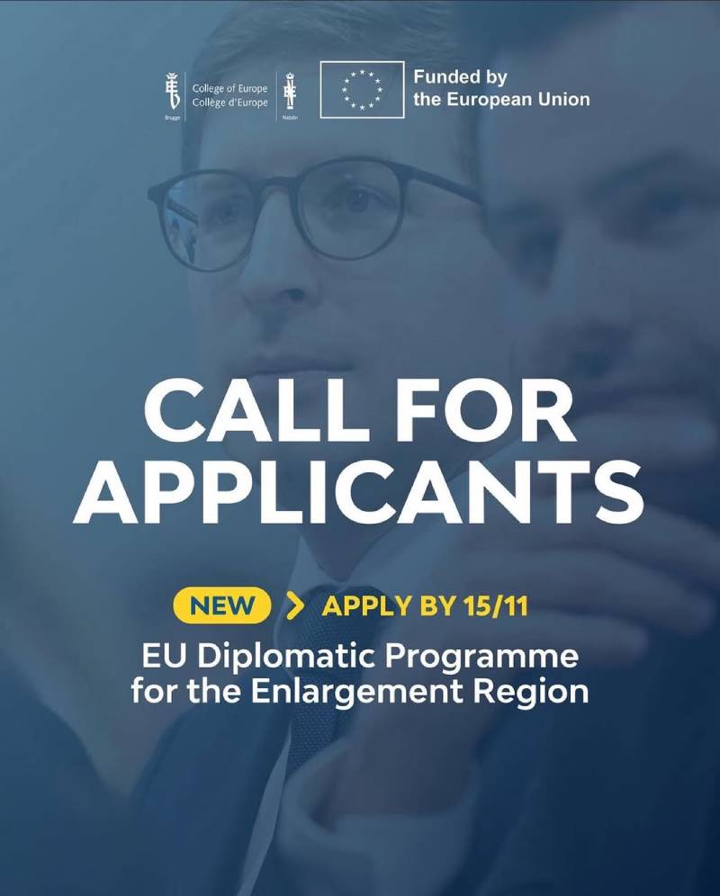 Poziv za prijave – European Union Diplomatic Programme for the Enlargement Region (EUDP)