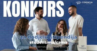 Fondacija Hastor: Konkurs za dodjelu stipendija