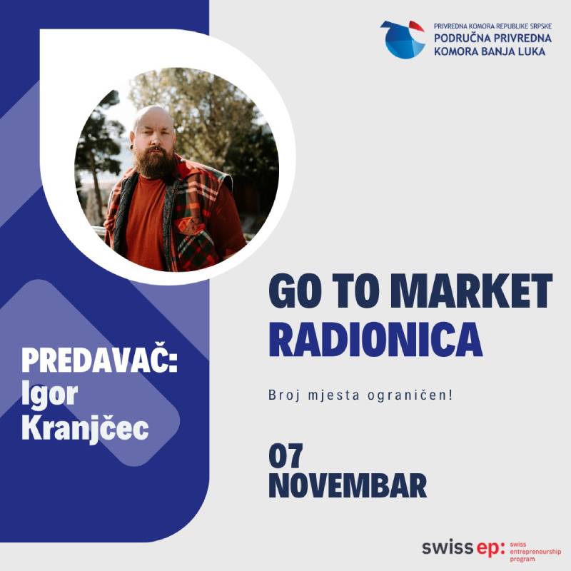 Go-To-Market radionica i mentorske sesije za startape