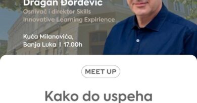 MEET-UP: “ Kako do uspjeha kroz lični razvoj”