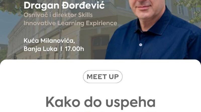 MEET-UP: “ Kako do uspjeha kroz lični razvoj”