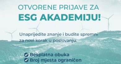 Poziv za prijave za ESG Akademiju