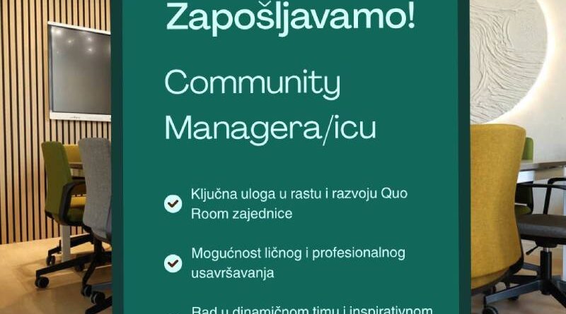 Quo Room Coworking zapošljava