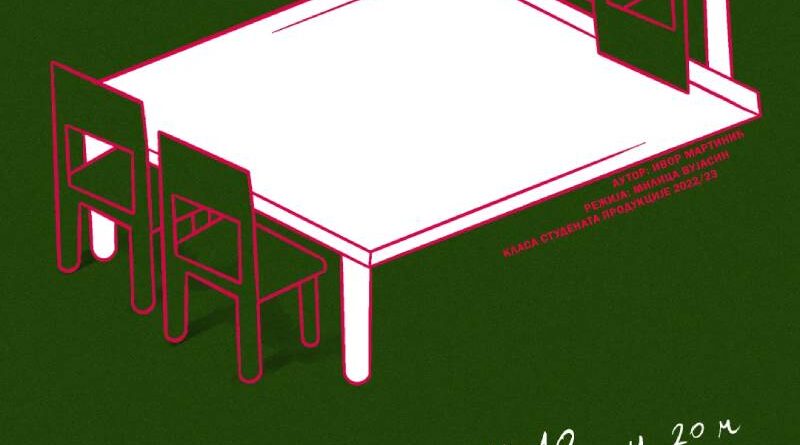 Predstava: Sin, majka i otac sjede za stolom i dugo ćute