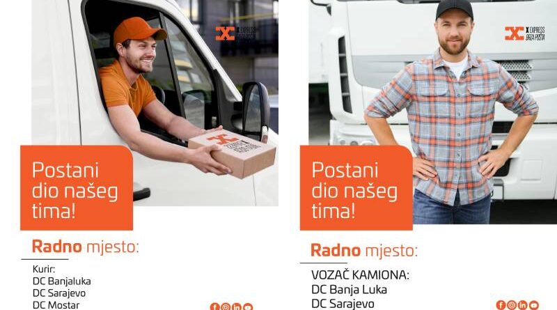 X express zapošljava