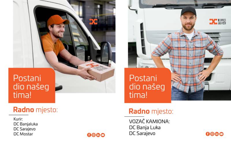 X express zapošljava