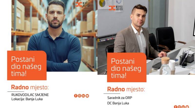 X express zapošljava