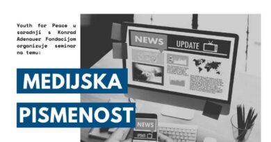 Seminar za mlade: Medijska pismenost