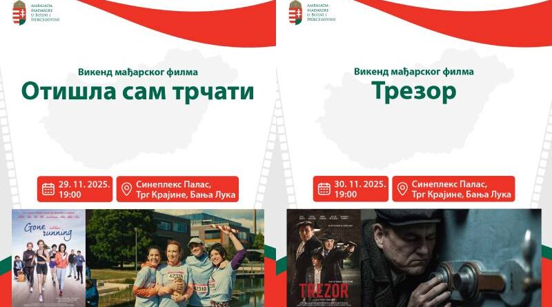 Banjaluka domaćin manifestacije "Vikend mađarskog filma"