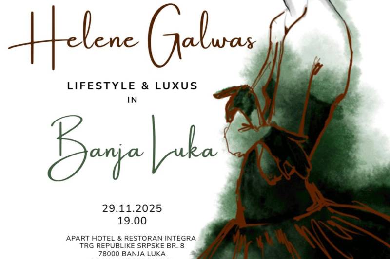 Modni spektakl u Banjaluci: Premijerna revija brenda Helene Galwas