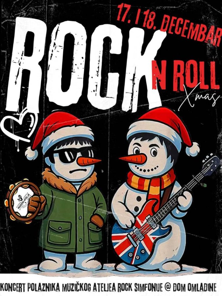 Muzički Atelje Rock Simfonije: Novogodišnji koncert