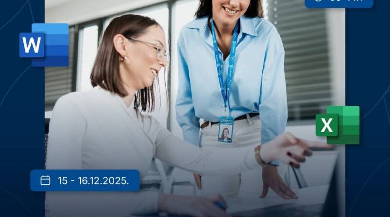 Prijavite se na besplatnu LANACO edukaciju Microsoft Office