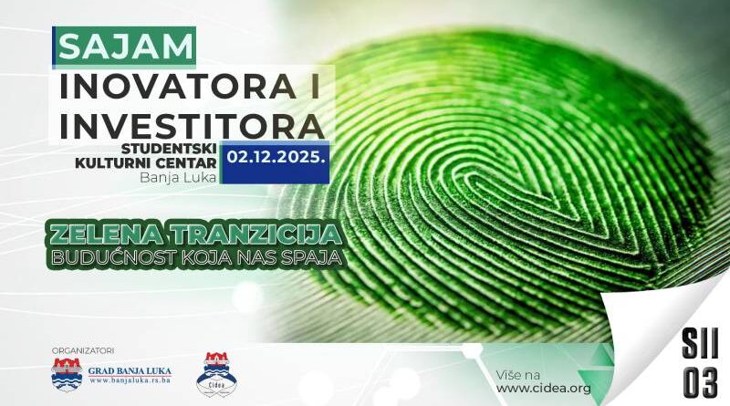 Sajam inovatora i investitora 2025: Centralni događaj za Zelenu tranziciju i strateška ulaganja