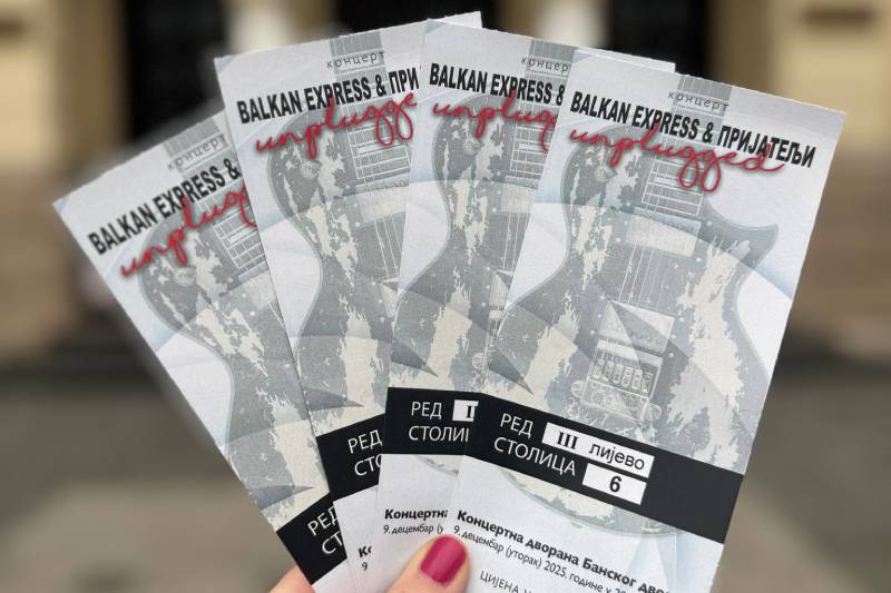 Banski dvor: Koncert kultnog rok sastava BALKAN EXPRESS 9. decembra