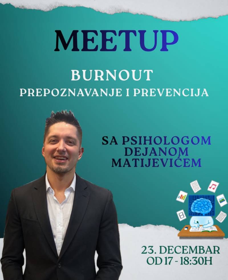 Meetup: Burnout - prepoznavanje i prevencija