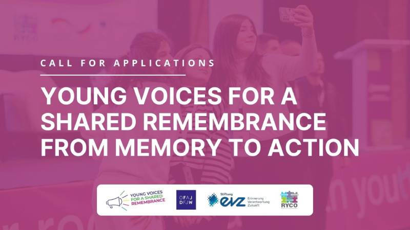 Call for Applications: Young Voices for a Shared Remembrance – From Memory to Action in Bosnia and Herzegovina
