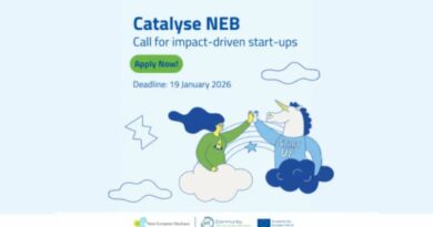 Catalyse NEB – Open Call for Startups 2026
